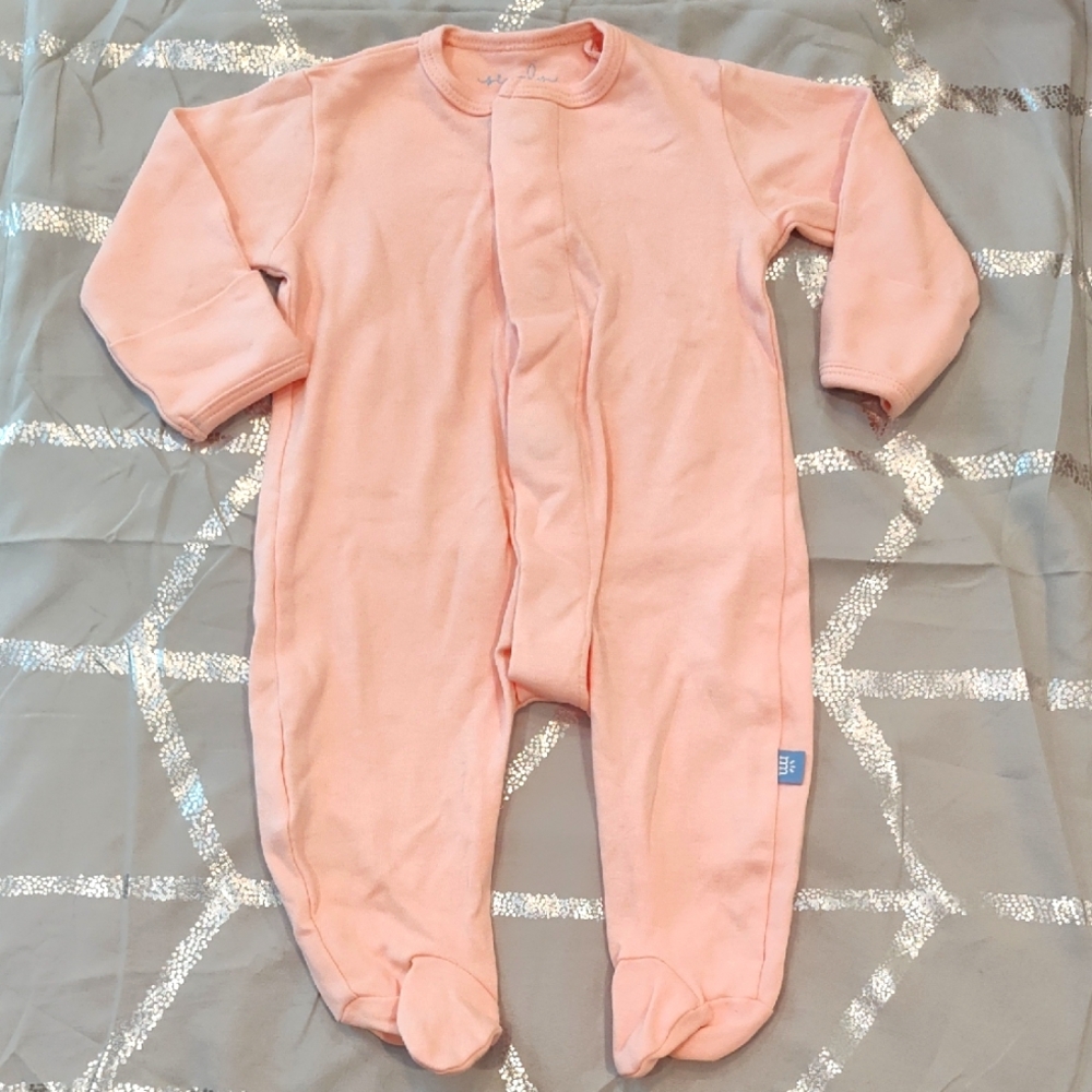 Simply Magnetic Me Pink Footie 0-3m